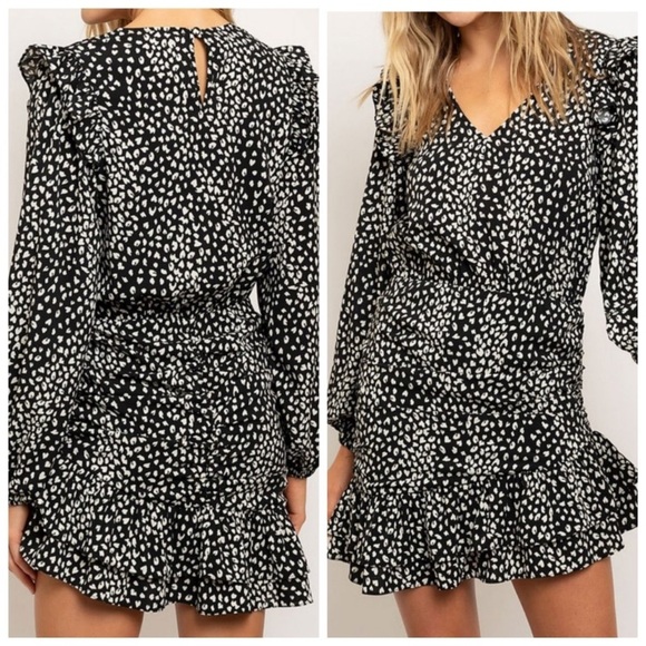 Boutique Dresses & Skirts - DONATE July 01~   Long Sleeve Mini with ruched skirt